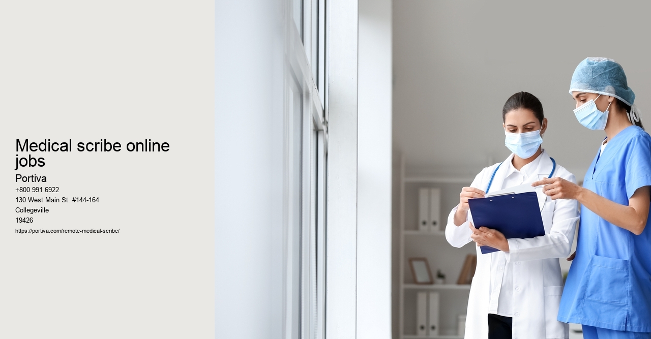 medical scribe online jobs